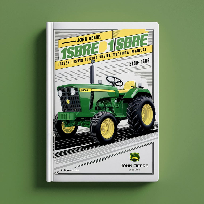 John Deere Sabre 1338 1538 15538 1546 1638 1646 Manuel technique d'entretien des tracteurs de pelouse PDF Télécharger