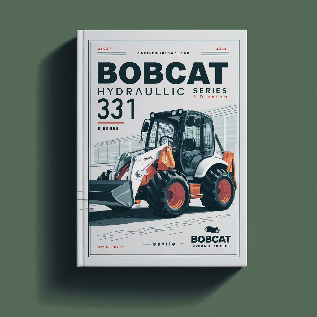 Bobcat Hydraulic Excavator 331 D Series SN 232511001 & Above