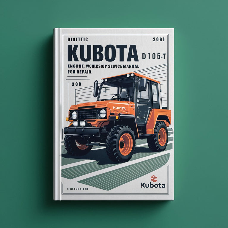 Manual de servicio de taller Kubota V1903-E2B para reparación Descargar PDF