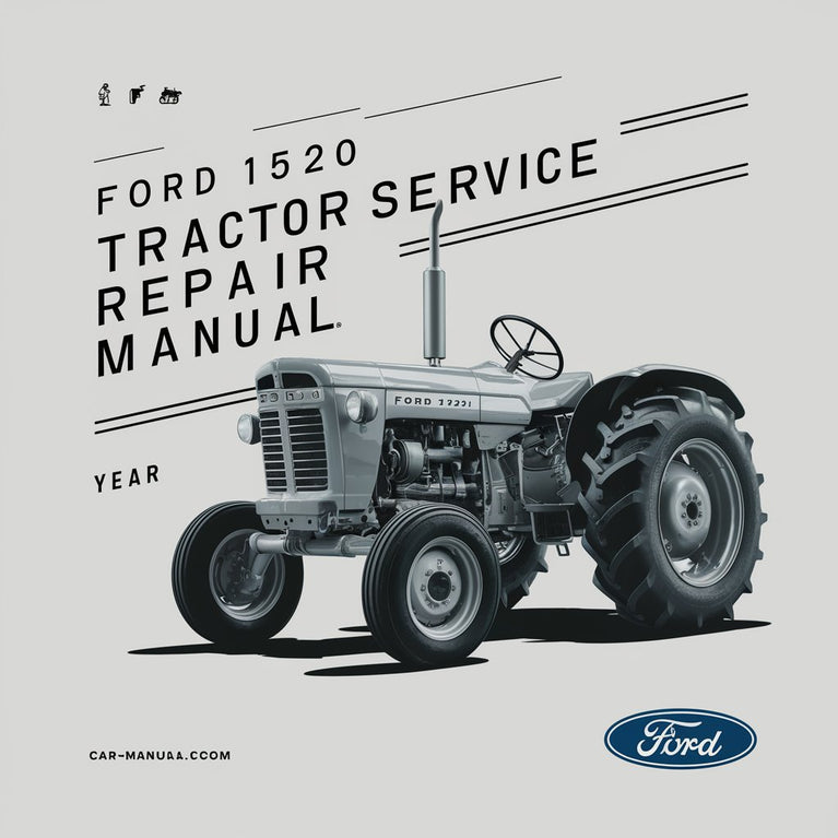 Ford 1520 Tractor Service Repair Manual