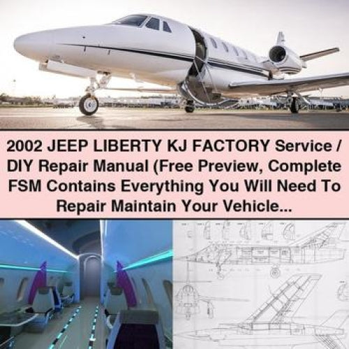 2002 Jeep LIBERTY KJ Factory Service / DIY Repair Manual (Free Preview Complete FSM Contains Everything You Will Need To Repair Maintain Your Vehicle) PDF Download