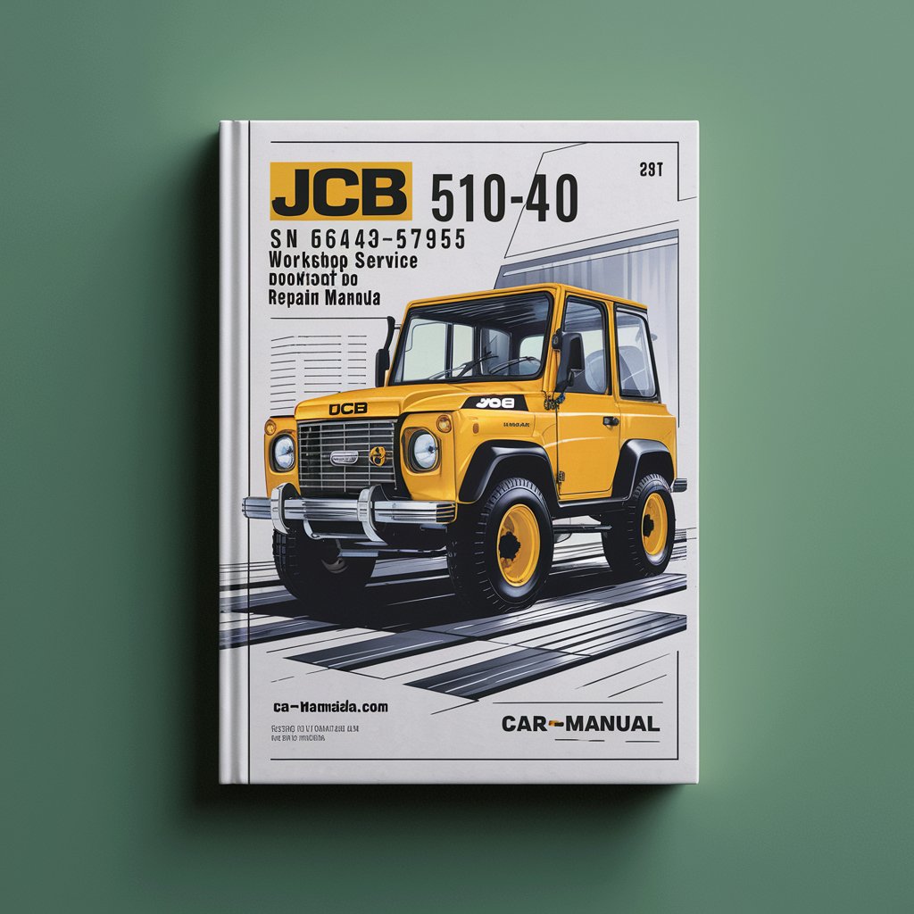 JCB 510-40 SN 564542-579365 Workshop Service Repair Manual
