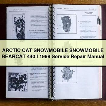 ARCTIC CAT Snowmobile Snowmobile BEARCAT 440 I 1999 Service Repair Manual