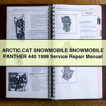 ARCTIC CAT Snowmobile Snowmobile PANTHER 440 1999 Service Repair Manual