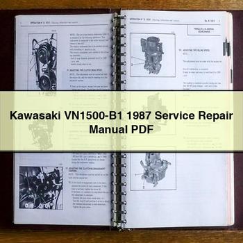 Kawasaki VN1500-B1 1987 Service Repair Manual