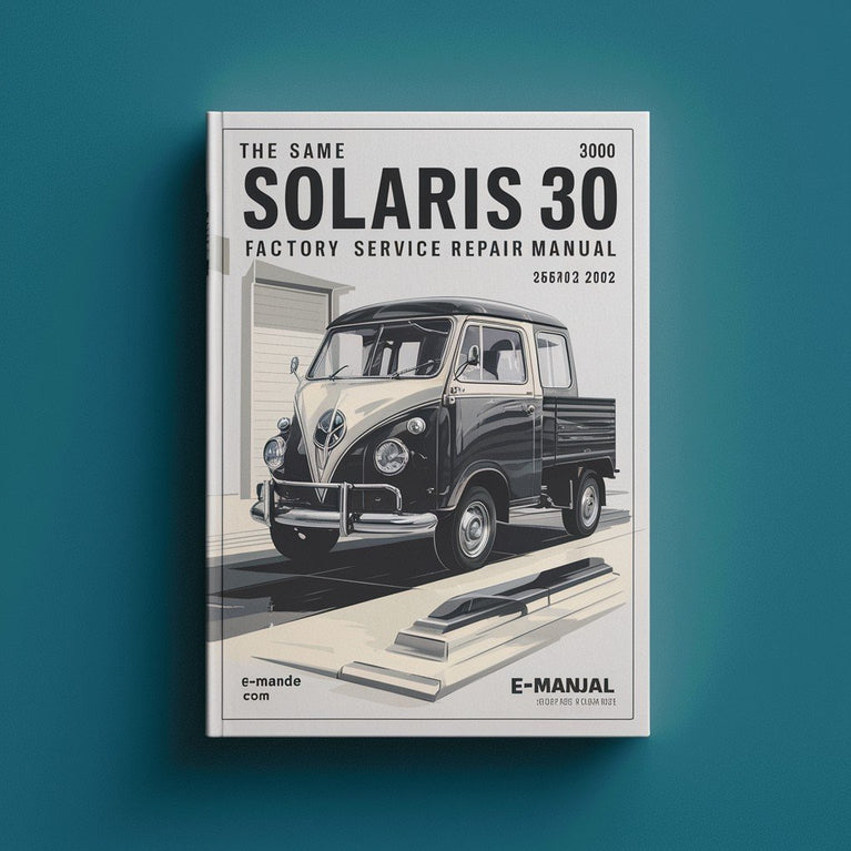 Solaris 30 Factory Service Repair Manual