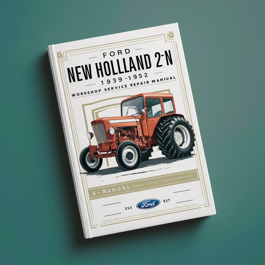 Ford New Holland 2N Tractor 1939-1952 Manual de reparación de servicio de taller