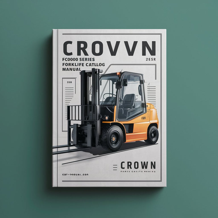 Crown FC4000 Series Forklift Parts Catalog Manual Instant Download PDF