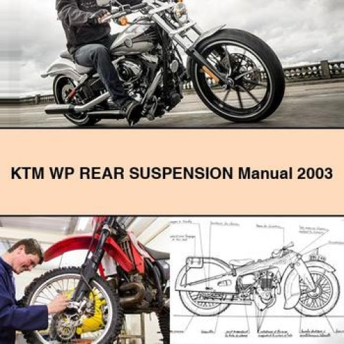 KTM WP Rear SUSPENSION Manual 2003 PDF Download