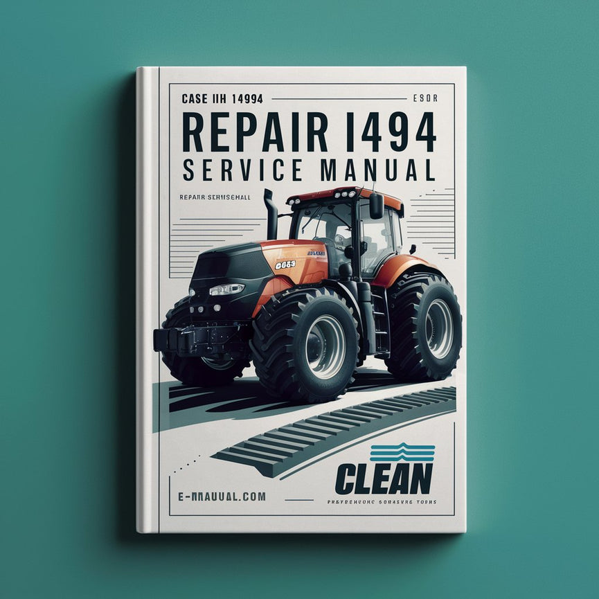 Manual de servicio de reparación Case IH 1494 Descargar PDF