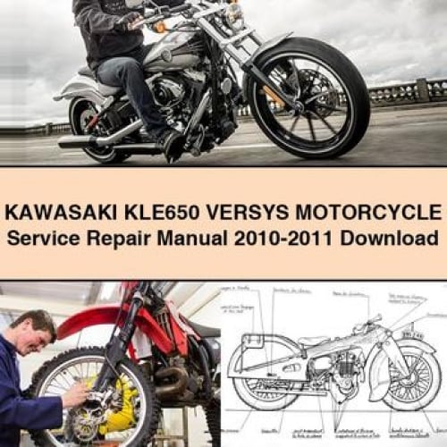 KAWASAKI KLE650 VERSYS Motorcycle Service Repair Manual 2010-2011 Download PDF