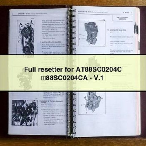 Full resetter for AT88SC0204C &#1040;&#1058;88SC0204CA - V.1