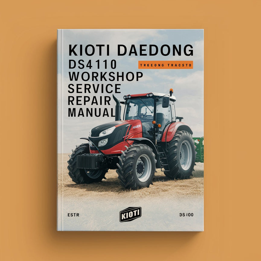 Kioti Daedong DS4110 & DS4510 Tractor Service Manual PDF