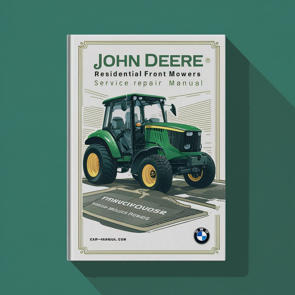 JOHN DEERE F525 RESIDENTIAL Front MOWERS Service Repair Manual