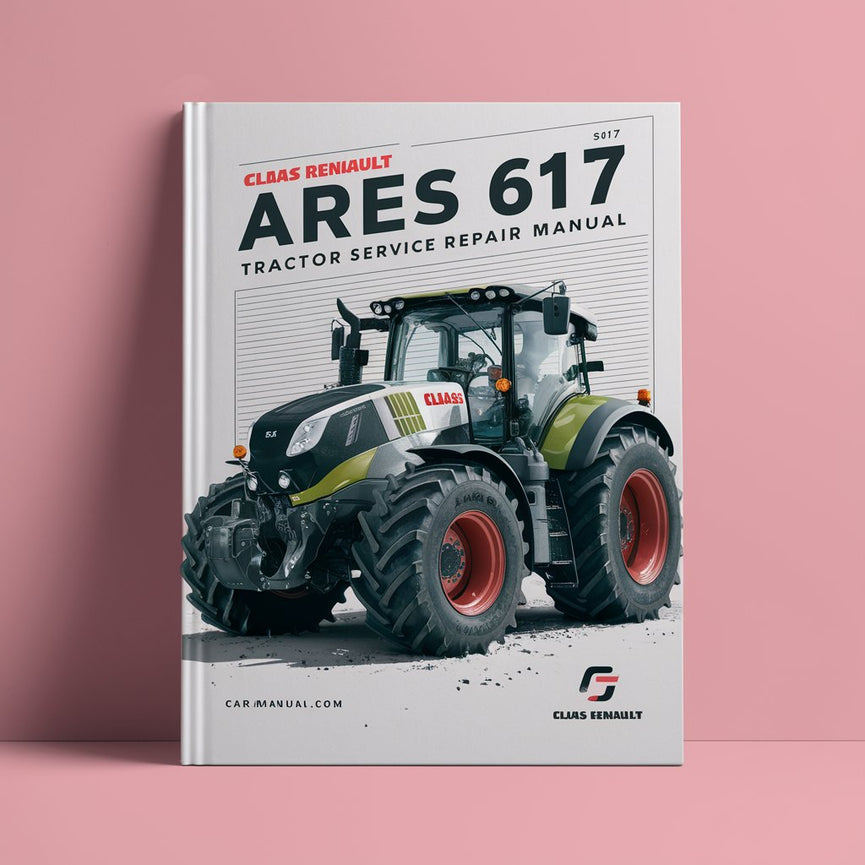 Manual de reparación de servicio de tractor CLAAS RENAULT ARES 617