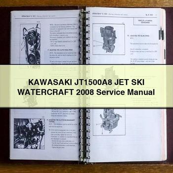 KAWASAKI JT1500A8 JET SKI WATERCRAFT 2008 Service Repair Manual