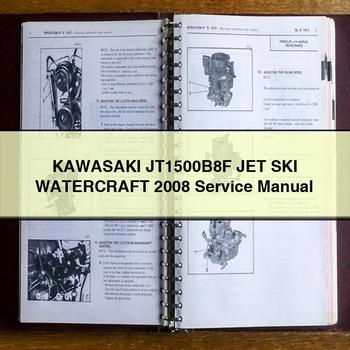KAWASAKI JT1500B8F JET SKI WATERCRAFT 2008 Service Repair Manual