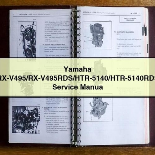 Yamaha RX-V495/RX-V495RDS/HTR-5140/HTR-5140RDS Service Manua