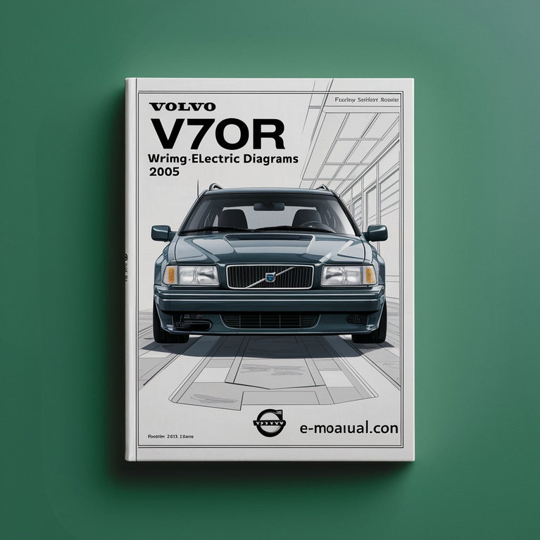 Diagramas eléctricos de cableado Volvo V70R 2005 Manual de reparación de servicio de fábrica