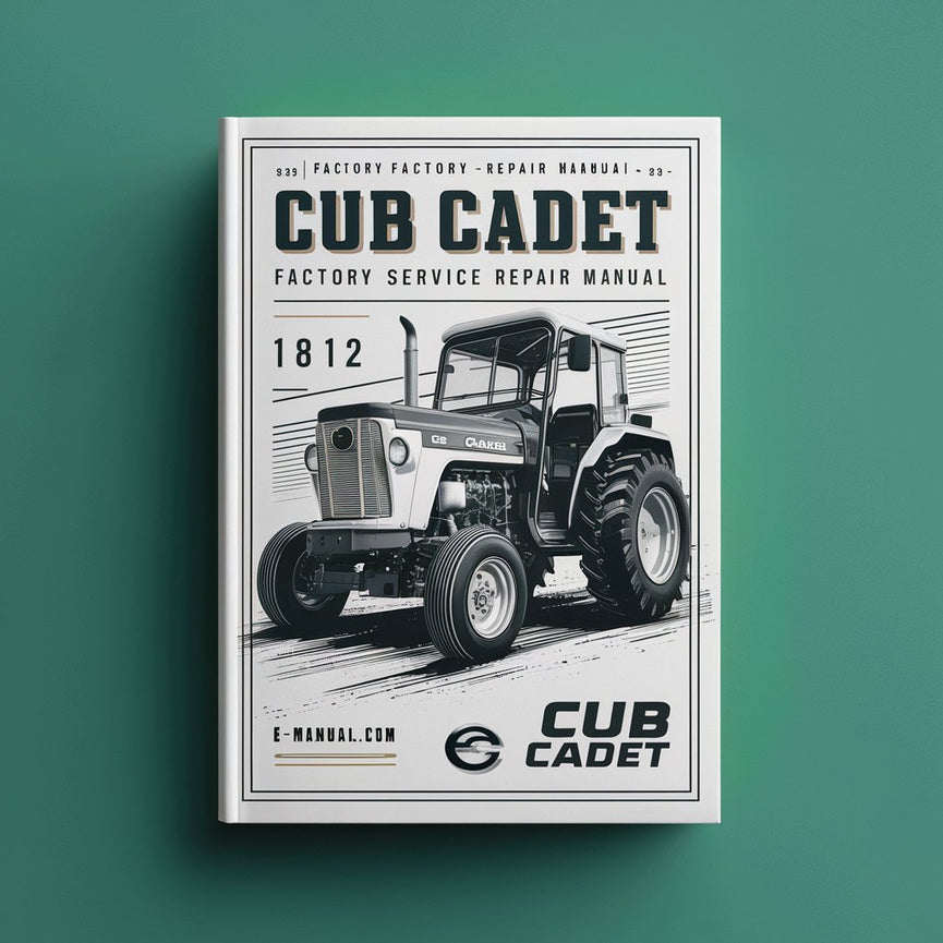 Manual de reparación del servicio de fábrica de tractores Cub Cadet 1812 Descargar PDF