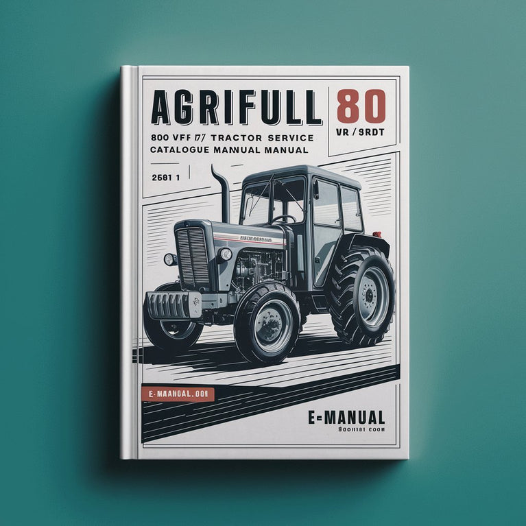 Agrifull 80 60 V/F 2RM/DT Tractor Service Parts Catalogue Manual # 1 Download PDF