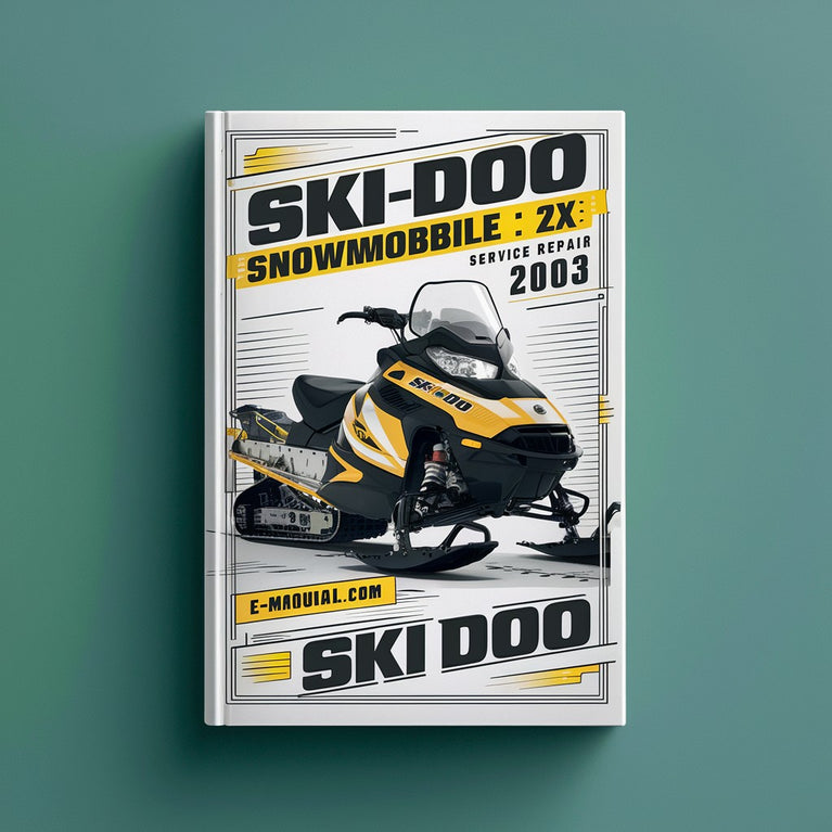 Ski-Doo ZX snowmobile Service Manual Repair 2003 Ski Doo PDF Download