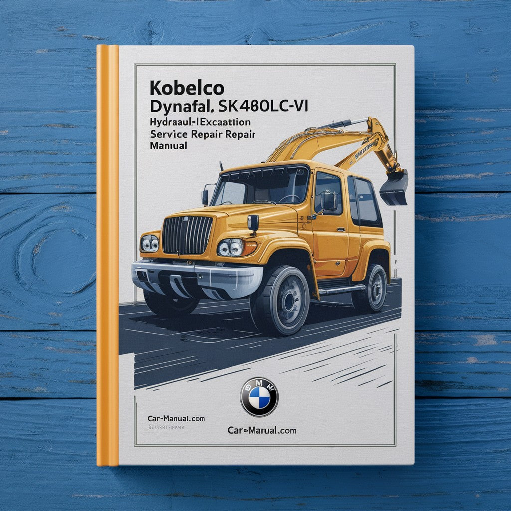 Kobelco Dynamic Acera SK480LC-VI Hydraulic Excavator Service Repair Manual