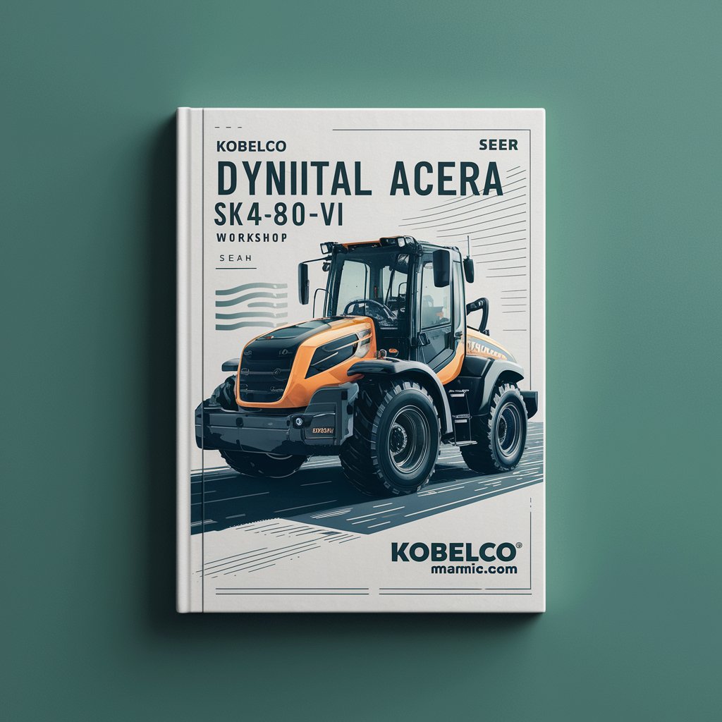 Kobelco Dynamic Acera SK480-VI Hydraulic Excavator Workshop