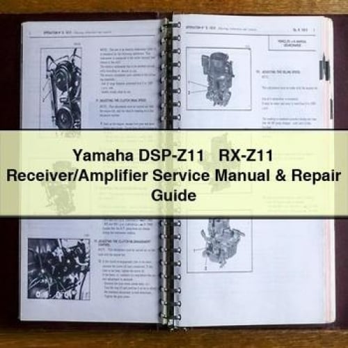 Yamaha DSP-Z11 & RX-Z11 Receiver/Amplifier Service Manual & Repair Guide