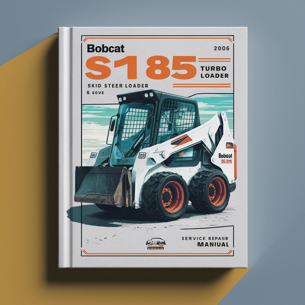 BOBCAT S185 Turbo SKID Steer Loader SN 525011001 & Above (EDITION 2006) Service Repair Manual