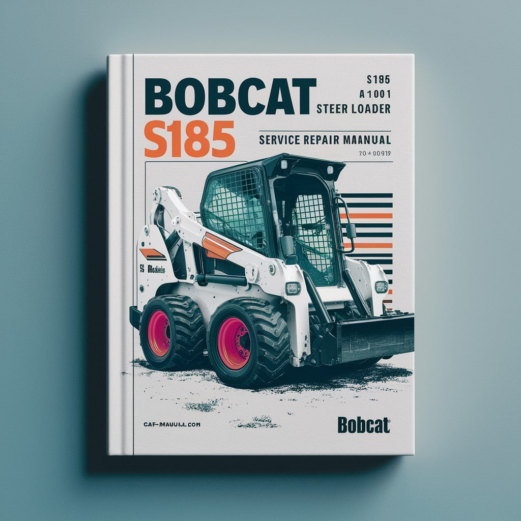 BOBCAT S185 SKID Steer Loader SN A8M411001-A8M459999 Service Repair Manual