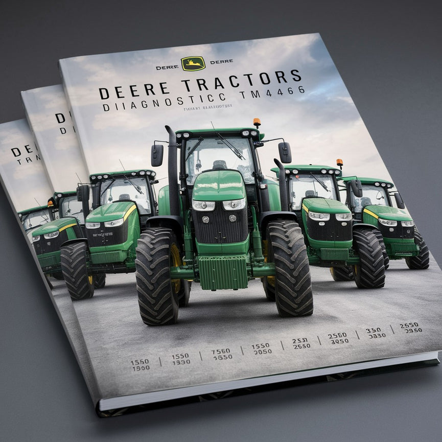 Deere 1350 1550 1750 1850 1950 2250 2450 2650 2850 3050 3350 3650 Diagnóstico de tractores TM4446