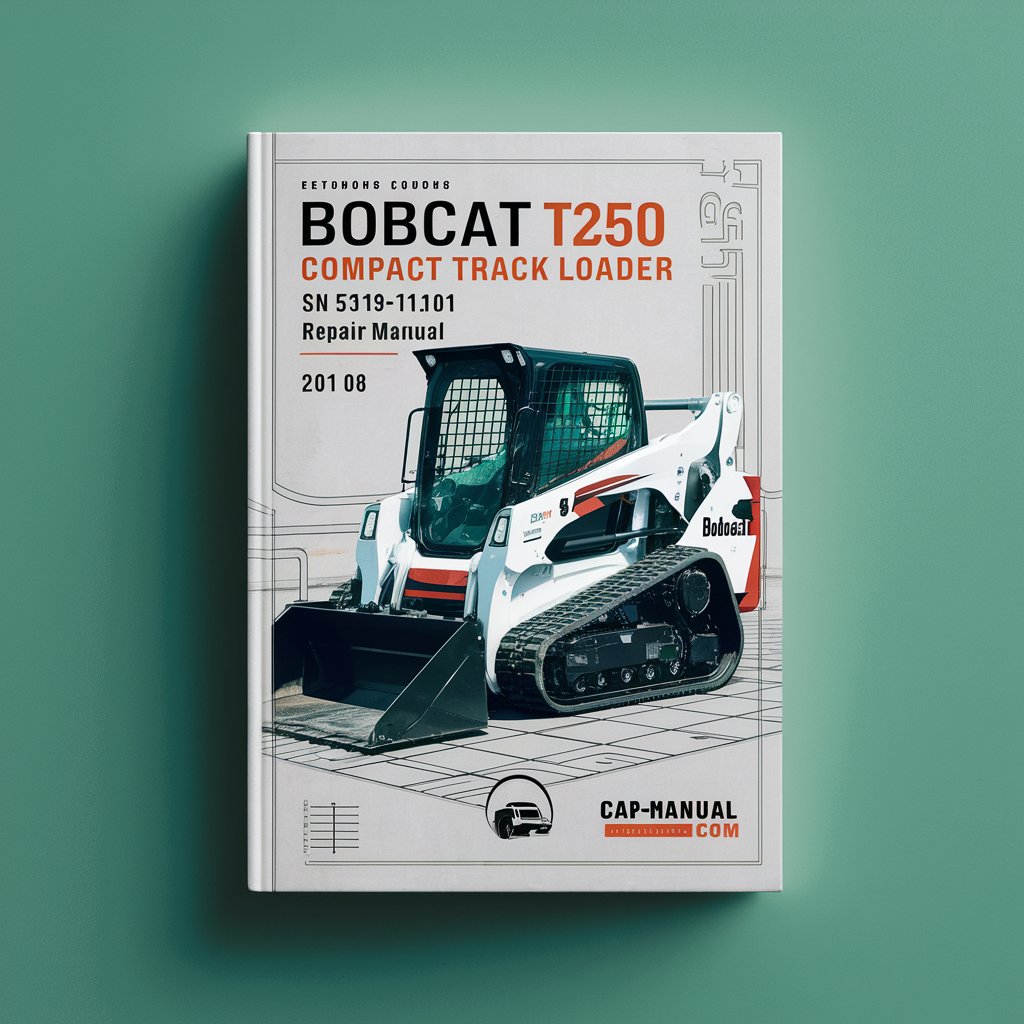 BOBCAT T250 Compact TRACK Loader SN 531911001 & Above Factory Service Repair Manual