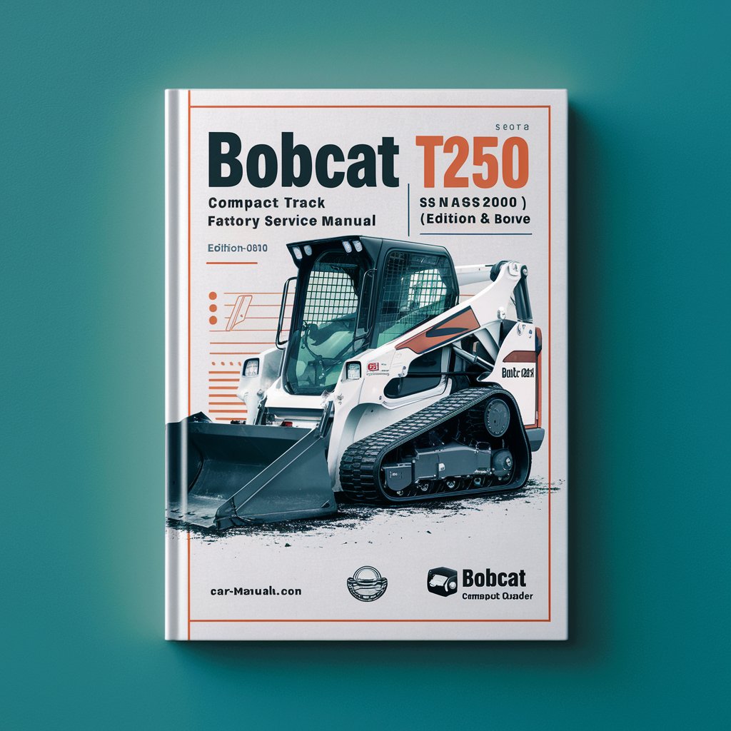 BOBCAT T250 Compact TRACK Loader SN A5GS20001 & Above (EDITION 2010) Factory Service Repair Manual