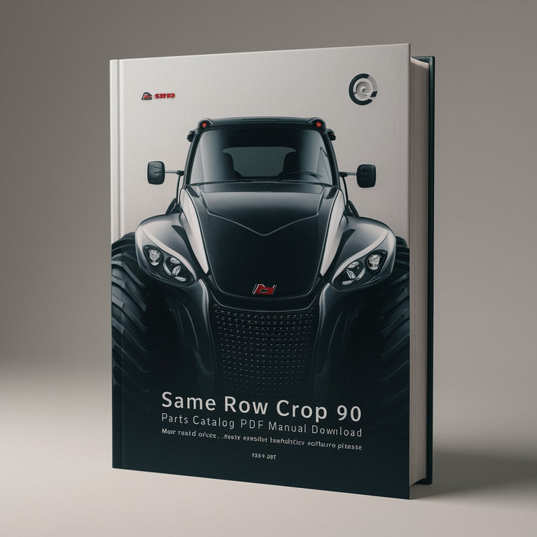 Same Row Crop 90 Parts Catalog Manual