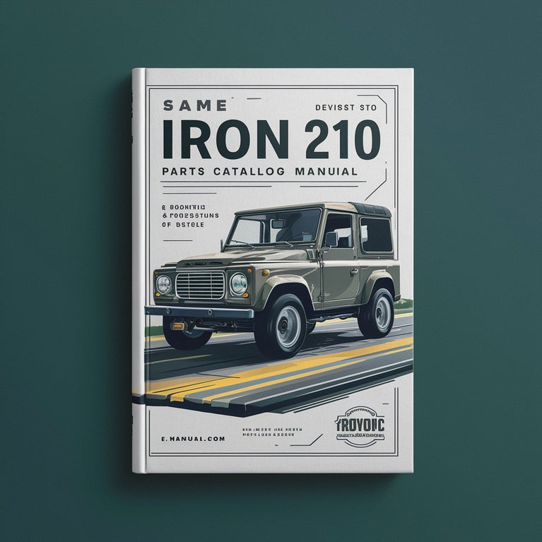 Same Iron 210 Parts Catalog Manual