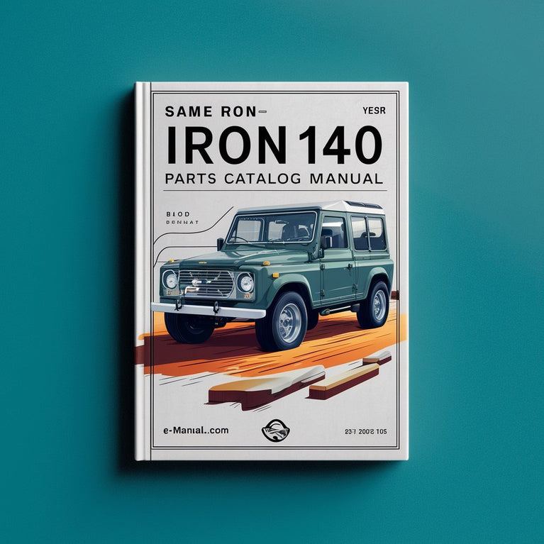 Same Iron 140 DCR Parts Catalog Manual