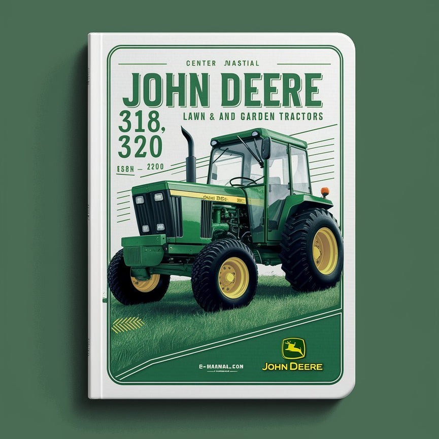 Manuel technique des tracteurs de pelouse et de jardin John Deere 316 318 420