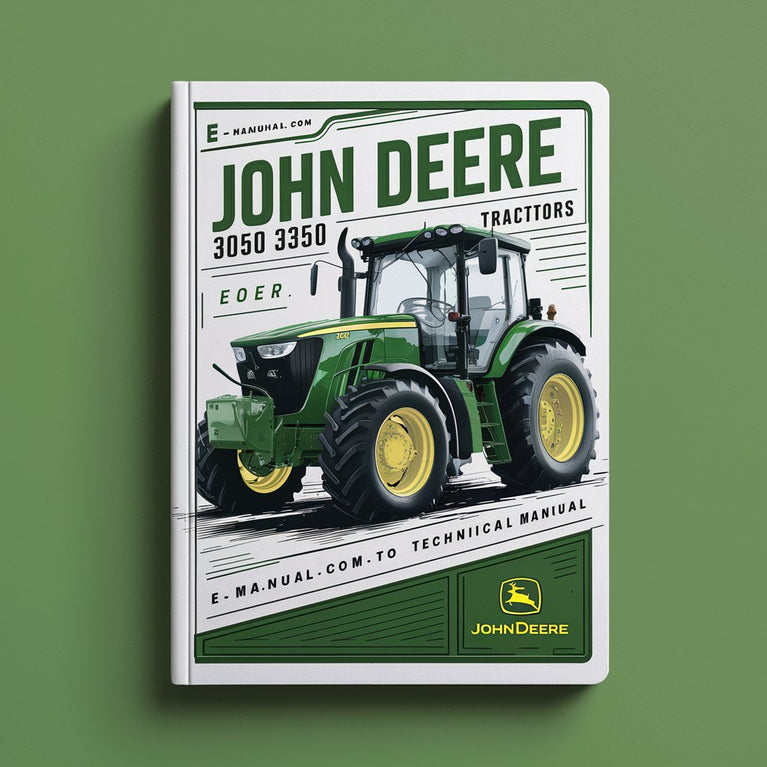 John Deere 3050 3350 3650 Tractors Technical Manual