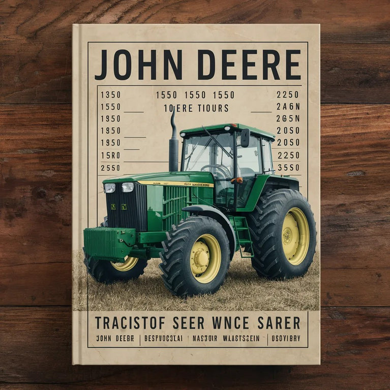 John Deere 1350 1550 1750 1850 1850N 1950 1950N 2250 2450 2650 2650N 2850 3050 3350 3650 Manual técnico de tractores