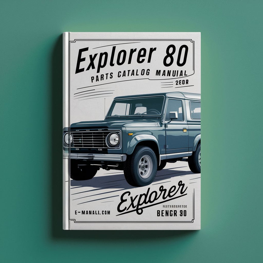 Same Explorer 80 Parts Catalog Manual