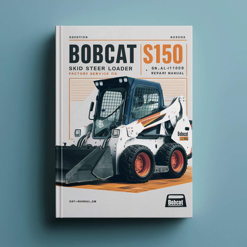 BOBCAT S150 SKID Steer Loader SN A3L111001-A3L119999 Factory Service Repair Manual