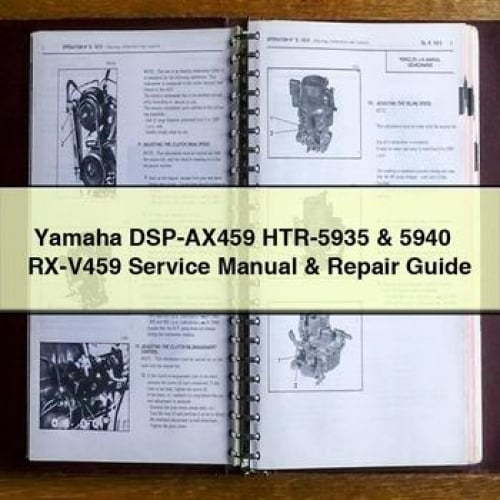 Yamaha DSP-AX459, HTR-5935/5940, RX-V459 Service Manual & Repair Guide PDF