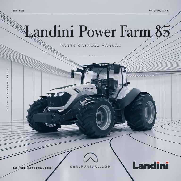 Landini Power Farm 85 Parts Catalog Manual