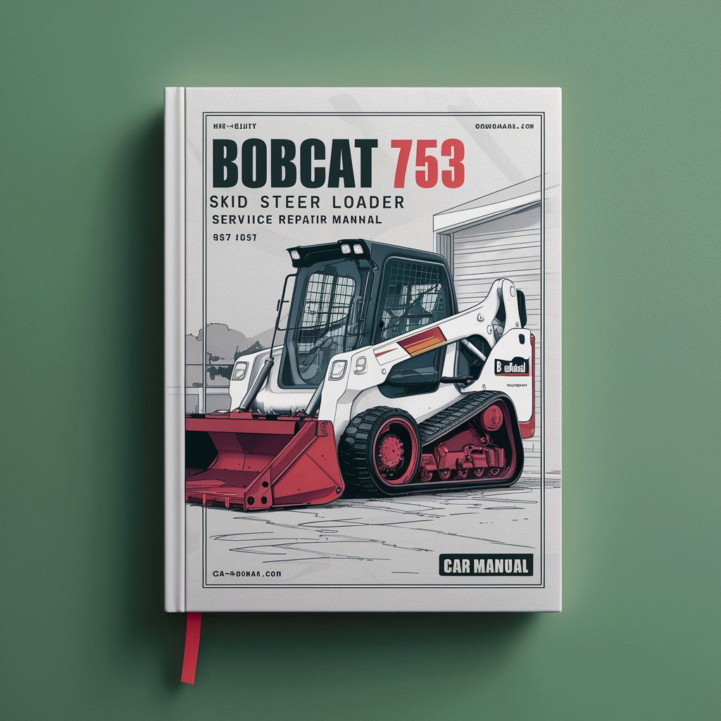 BOBCAT 753 SKID Steer Loader SN 516211001-516219999 Service Repair Manual