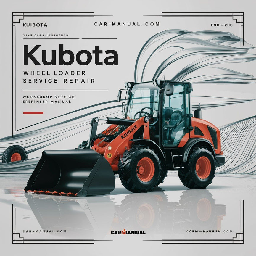 Manual de reparación del servicio de taller del cargador de ruedas KUBOTA R520S Descargar PDF