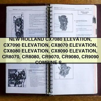 New Holland Cx/cr Series Combine Service Repair Workshop Manual
