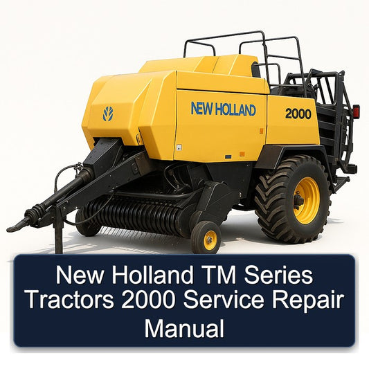 2000 New Holland TM Series Tractors Service Repair Workshop Manual