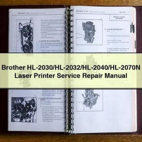 Brother HL-2030/HL-2032/HL-2040/HL-2070N Laser Printer Service Repair Manual PDF Download