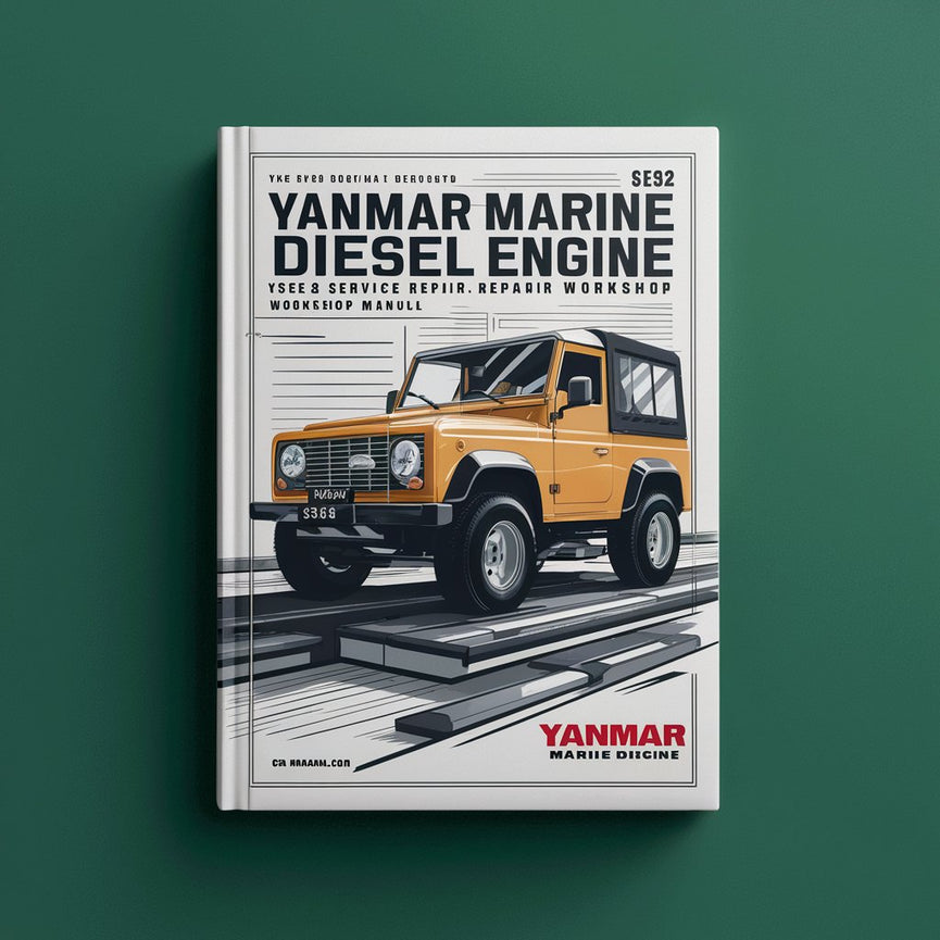 Yanmar Marine Diesel Engine YSE8 YSE12 Service Repair Workshop Manual Download PDF